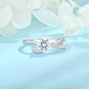 925 sidabrinis žiedas su cirkoniu