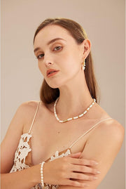 Boho perlų karoliai