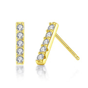 925 sidabriniai auskarai su cirkoniais